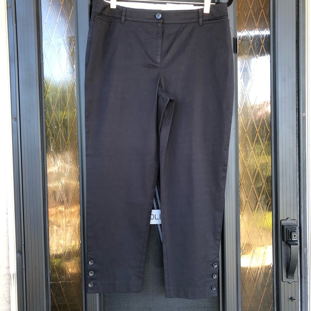 NWT  Talbot’s Perfect Crop Pants Black